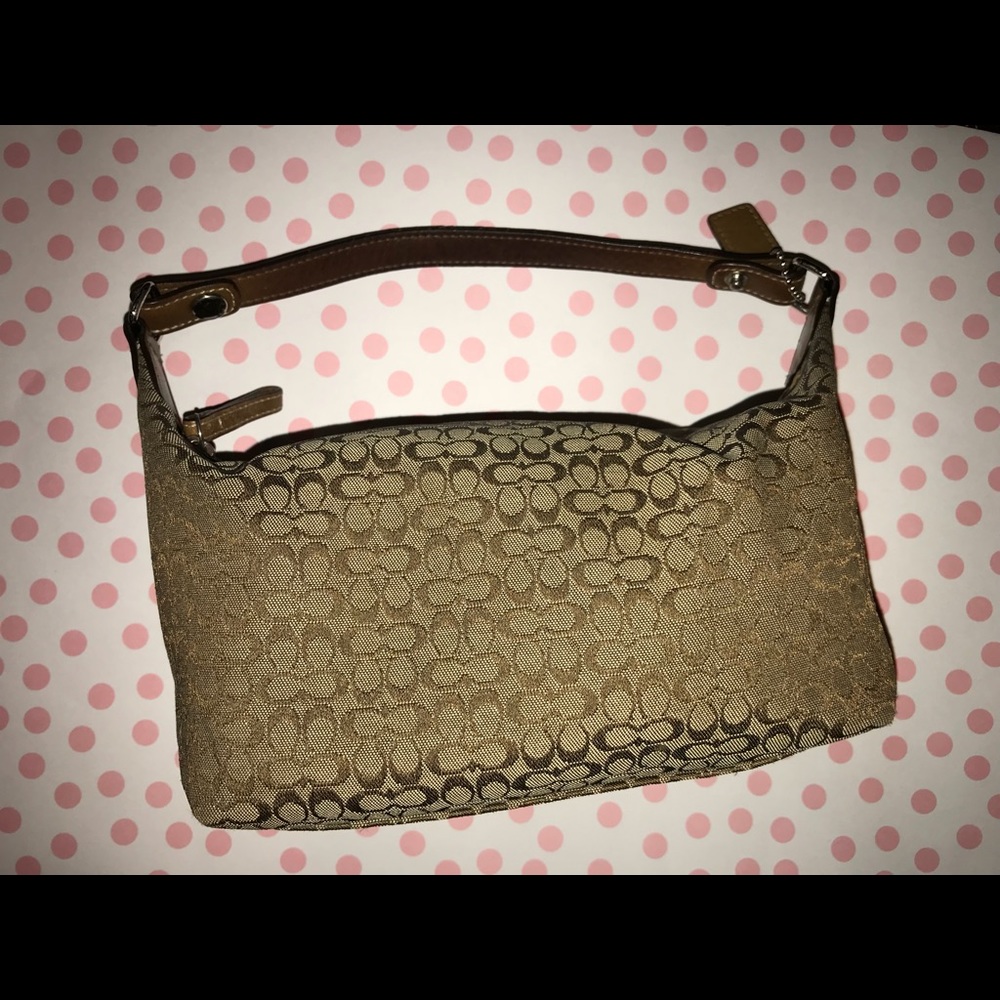 Coach brown purse